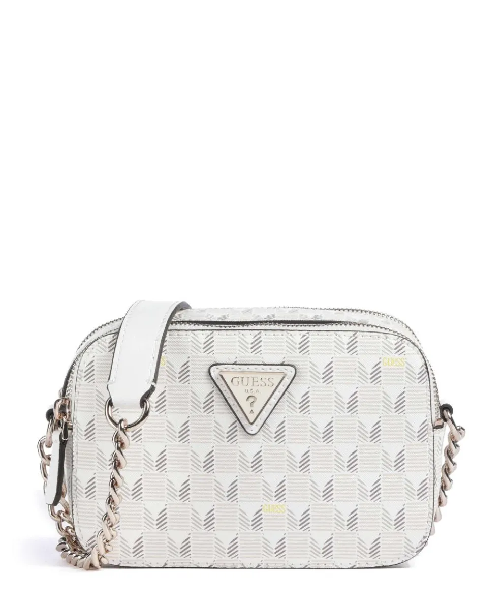 G Wave Crossbody bag imitation leather white