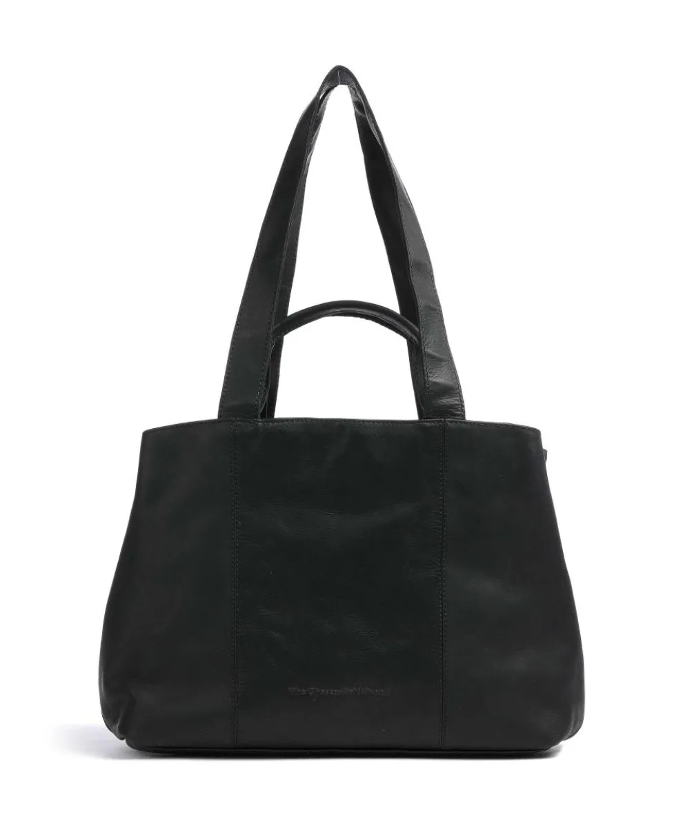 Gail Tote bag pull-up cow leather black