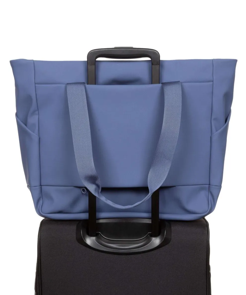 Cnnct F Satch Tote bag 16″ polyamide blue-grey