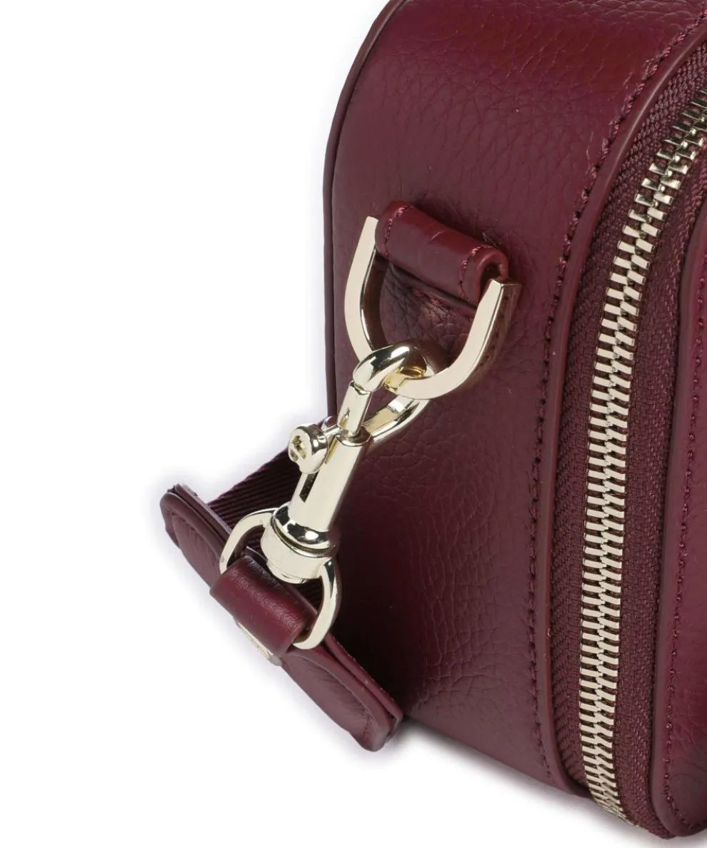 Zita S Crossbody bag grained cow leather wine