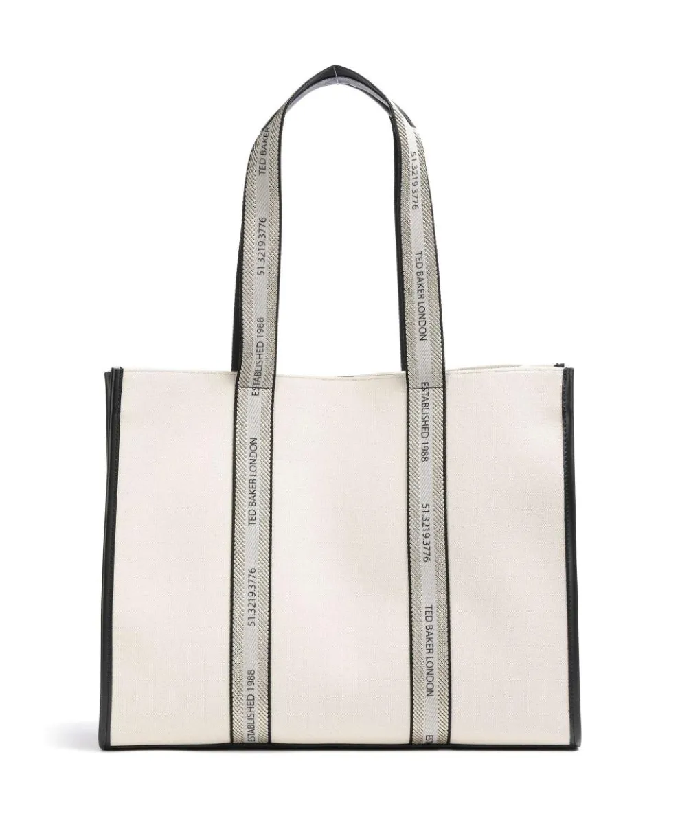 Georjey Tote bag canvas ivory