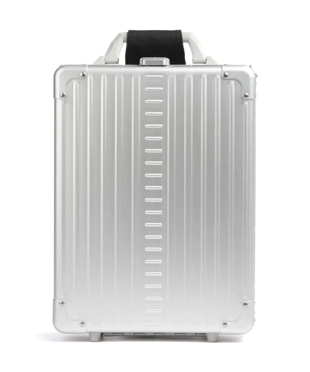 16 vertical Briefcase aluminum silver