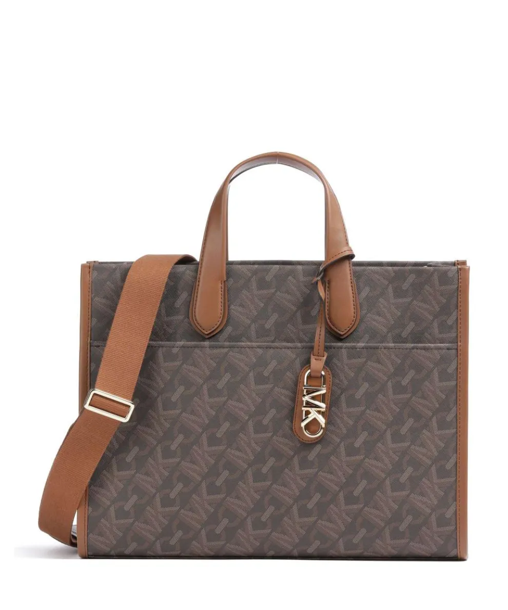 Gigi Handbag canvas dark brown