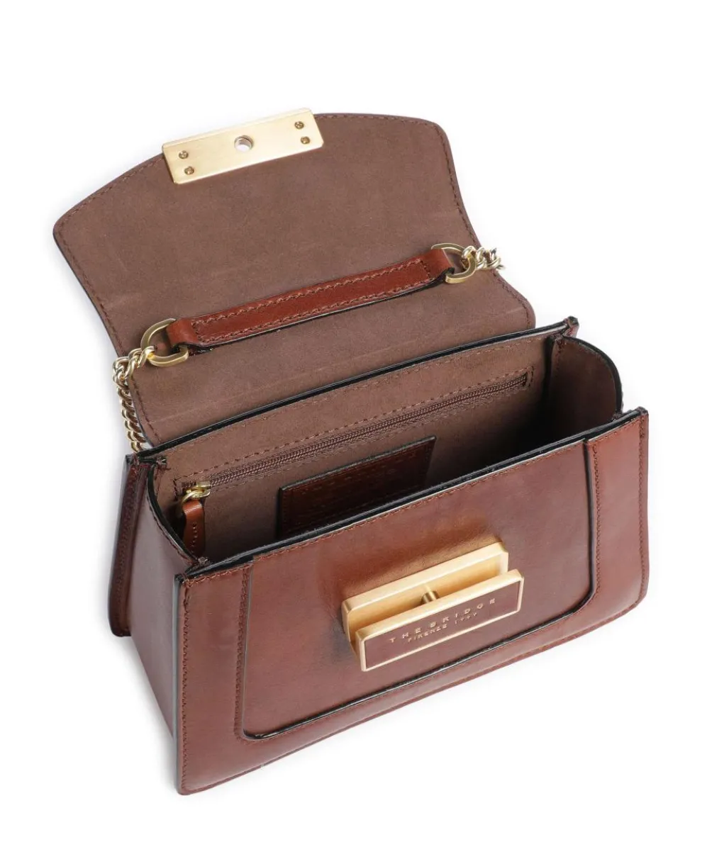 Ginevra Crossbody bag cow leather brown