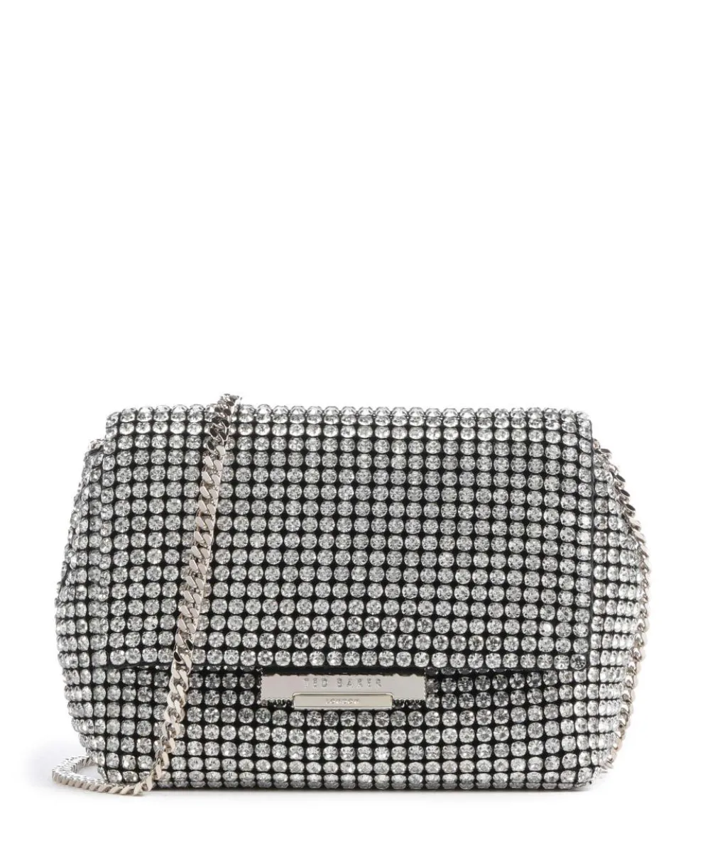 Gliters Crossbody bag polyester silver