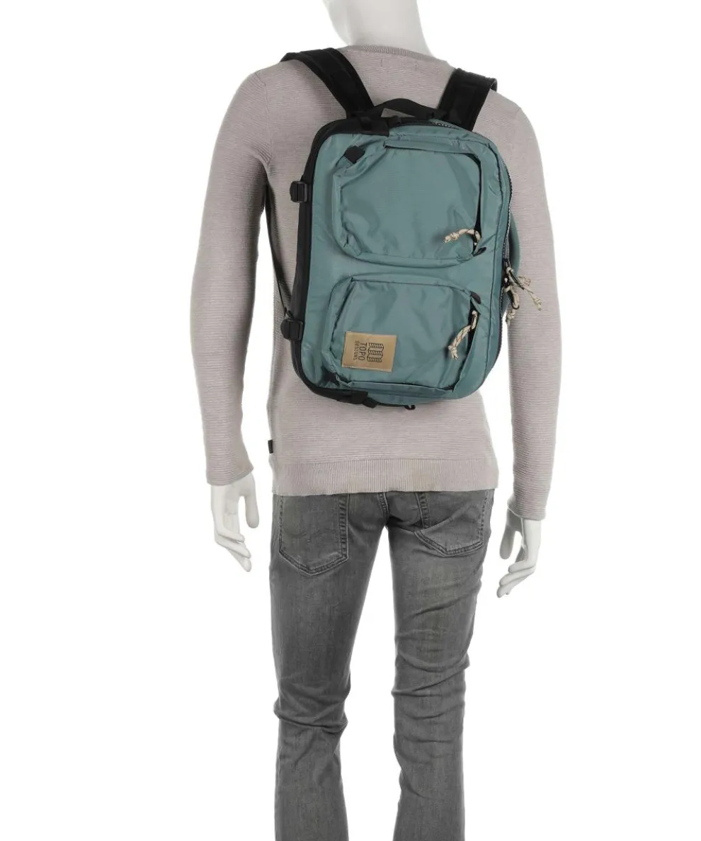 Global Briefcase 15″ recycled nylon green