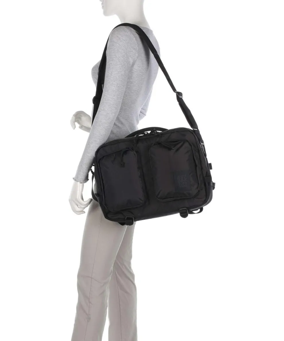 Global Briefcase 15″ ripstop-nylon black