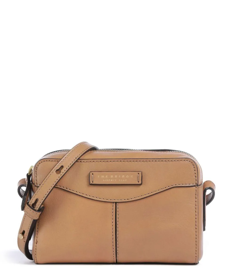Gloria Crossbody bag cow leather light brown
