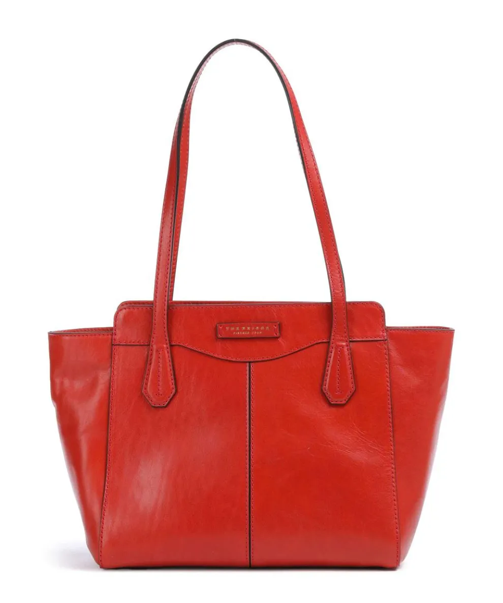 Gloria Tote bag cow leather red