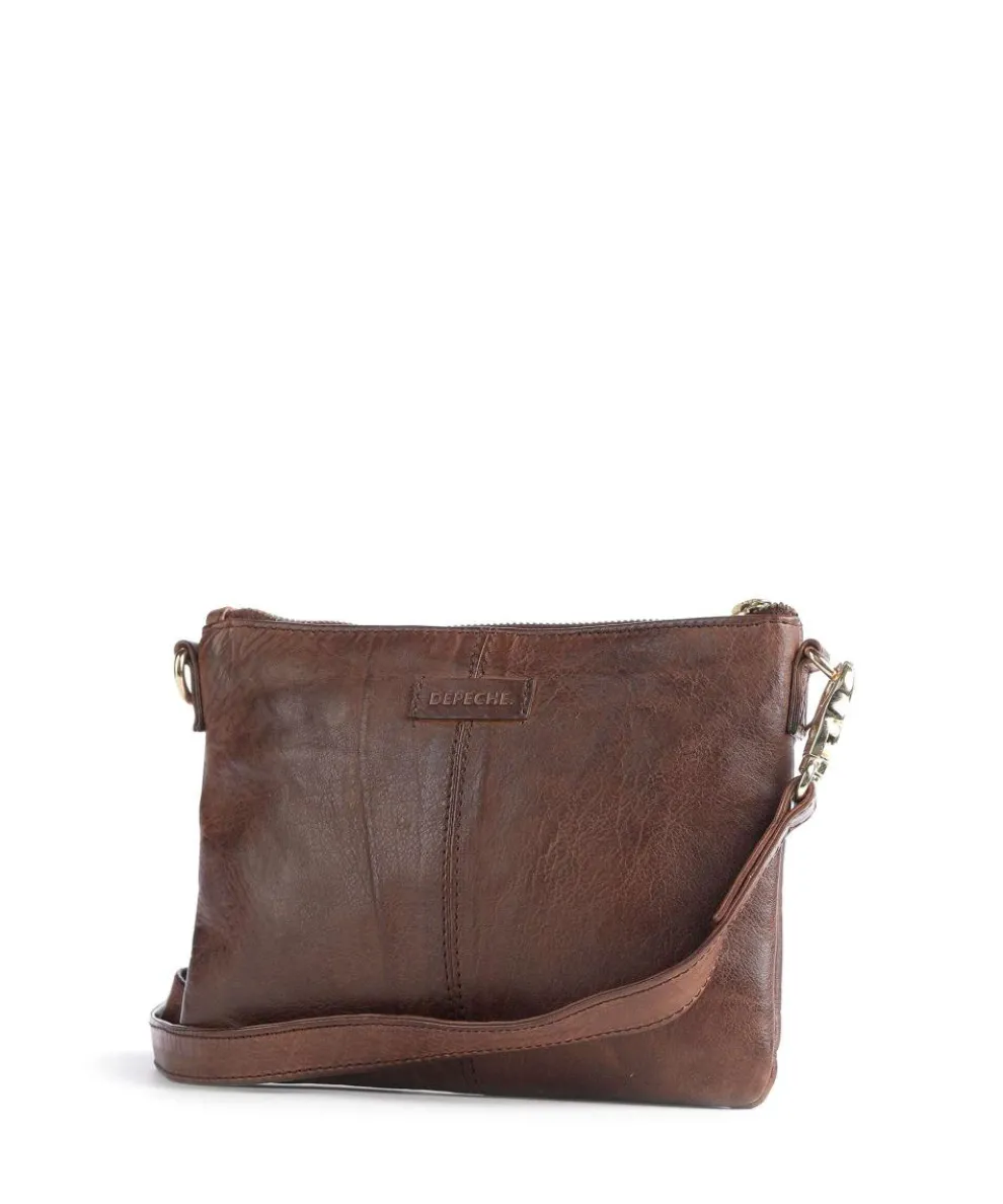 Golden Chic Crossbody bag leather brown