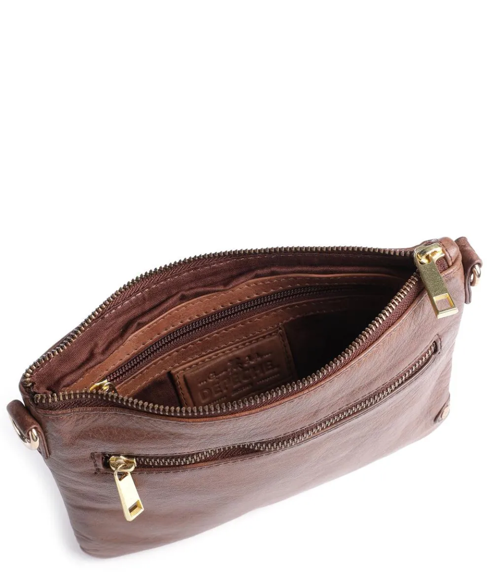 Golden Chic Crossbody bag leather brown