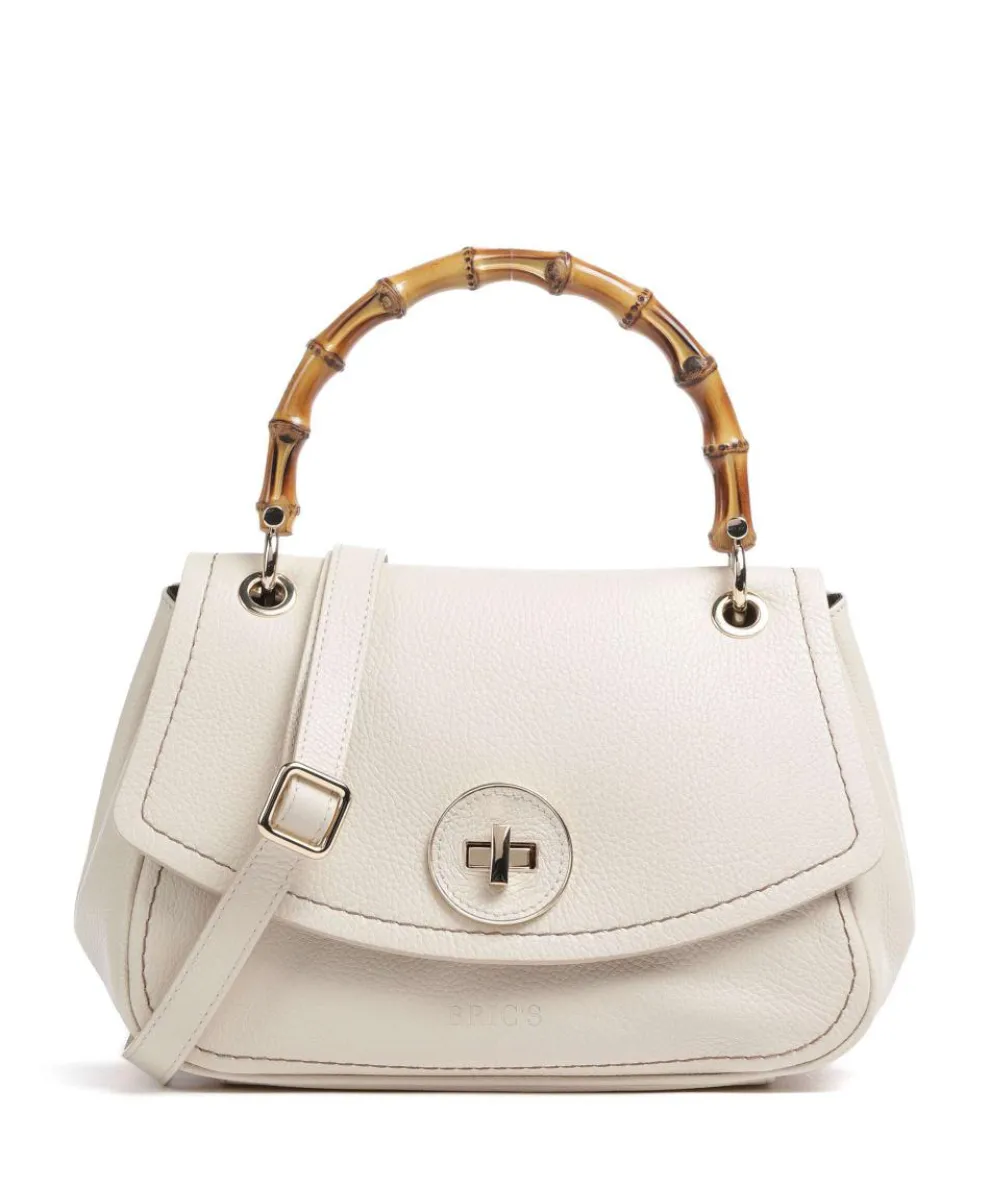 Gondola Girasola Handbag grained leather beige