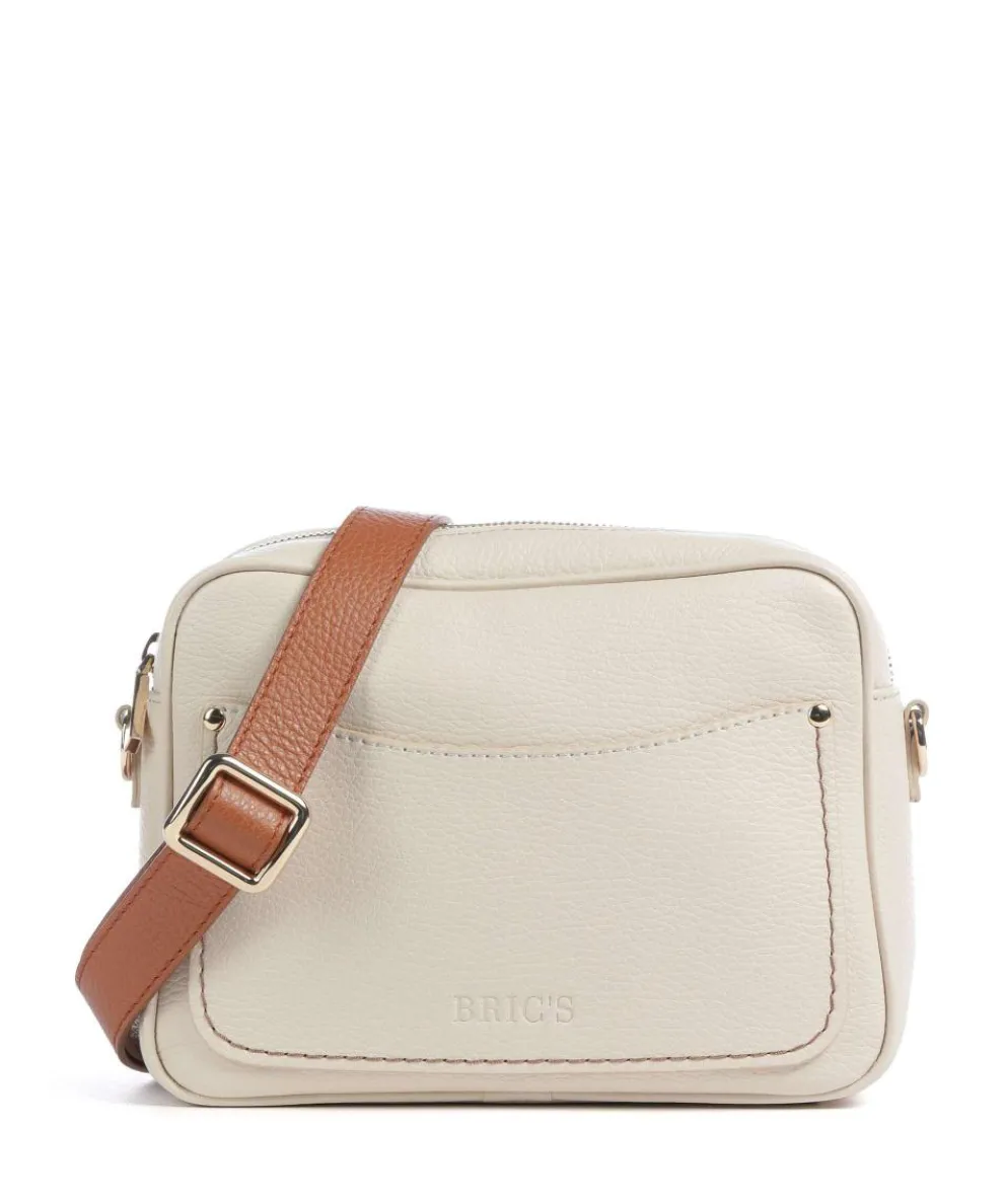 Gondola Magnolia Crossbody bag grained leather beige