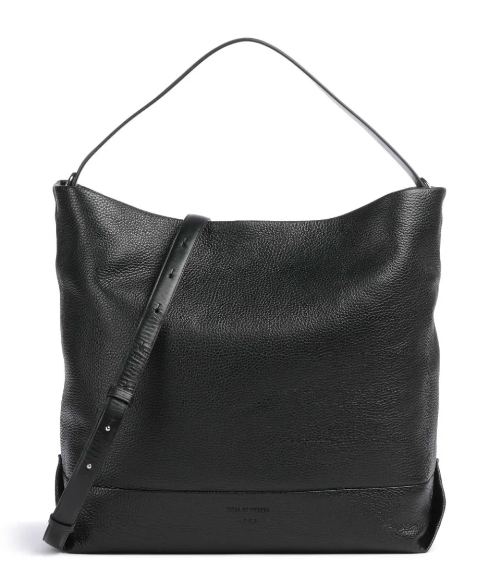 Cesano Hobo bag grained cow leather black