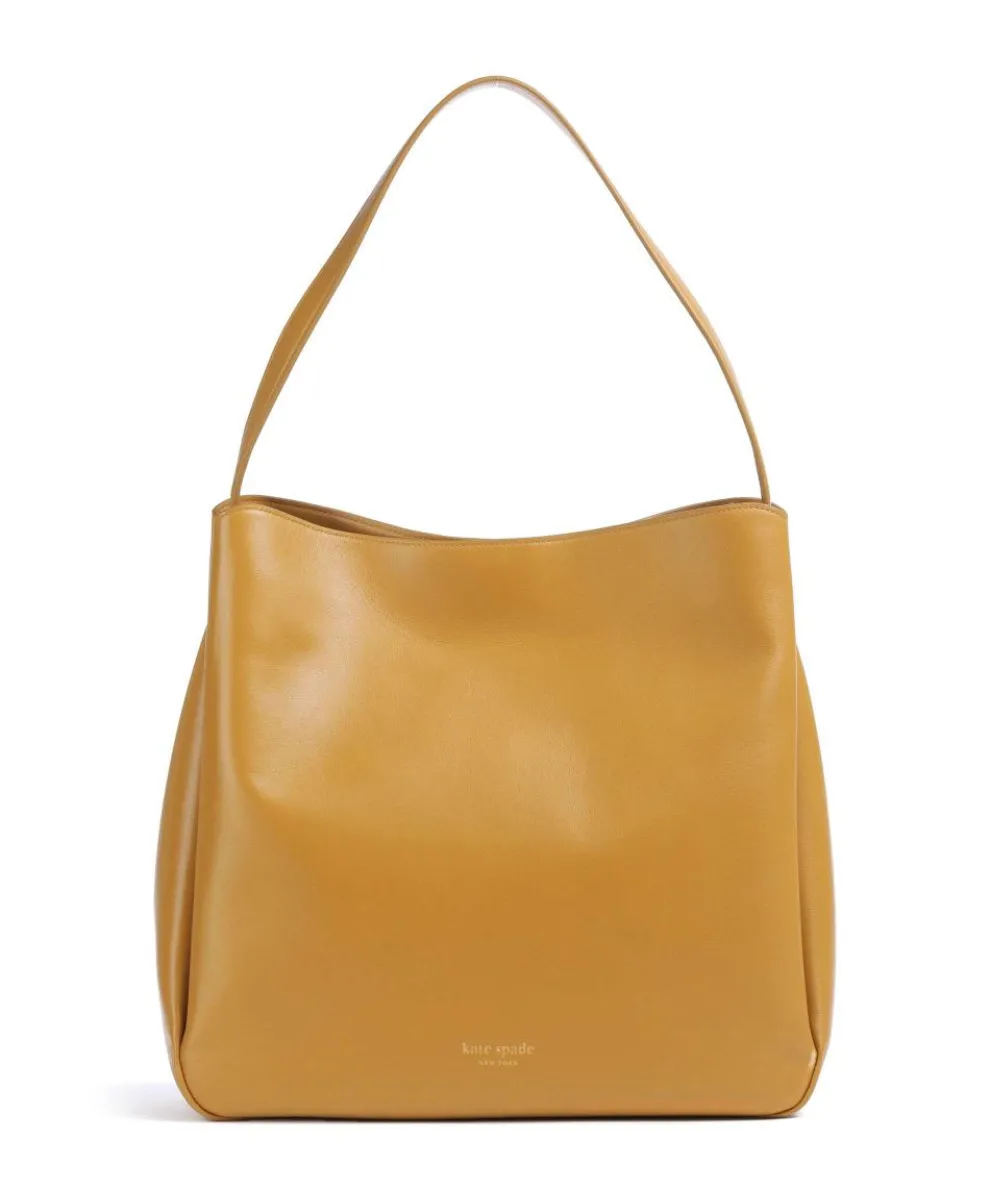 Grace Hobo bag fine grain cow leather brown