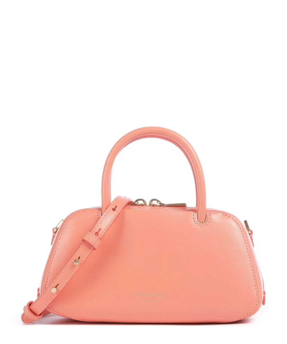 Grace Mini Handbag fine grain cow leather coral