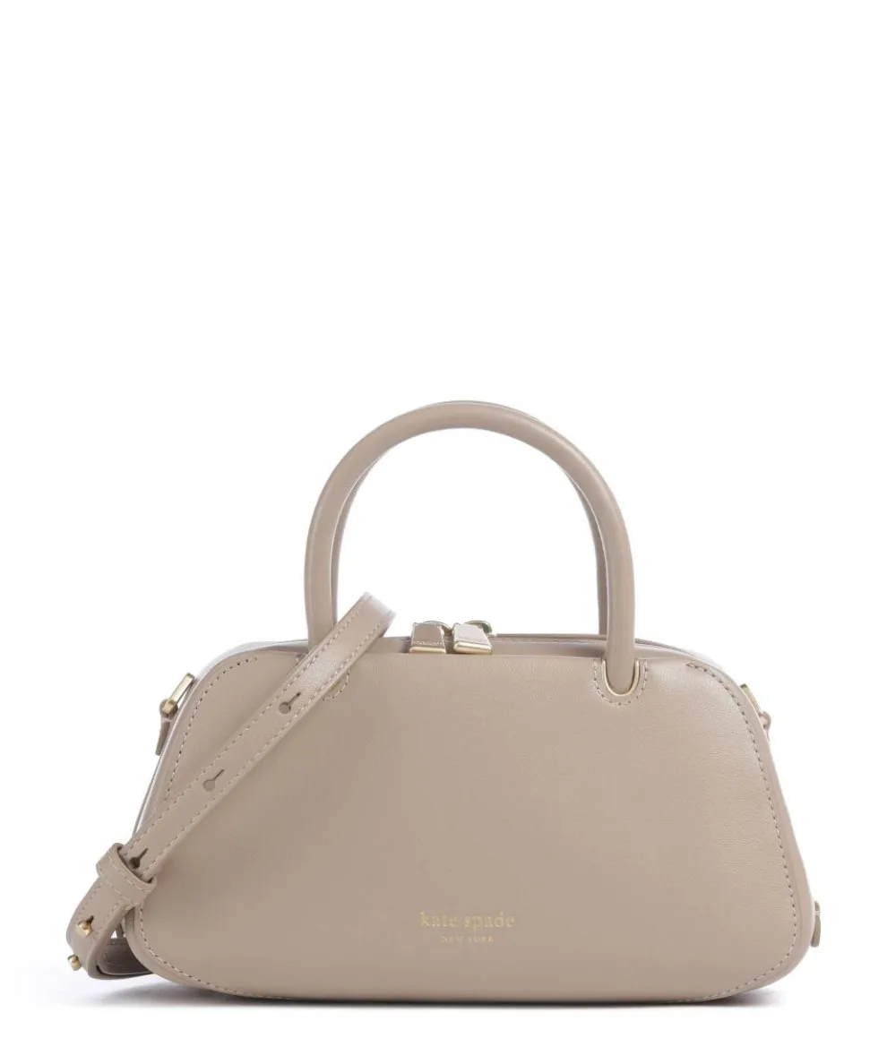 Grace Mini Handbag fine grain cow leather taupe