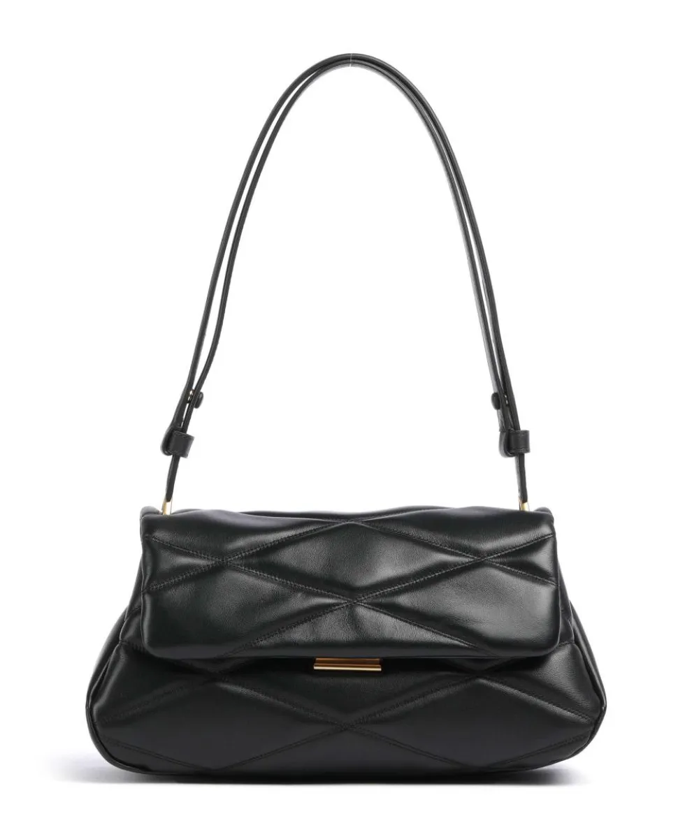 Grace Shoulder bag sheepskin leather black