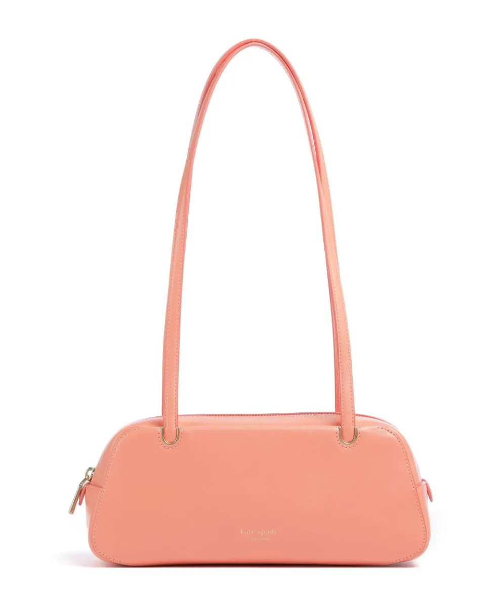 Grace Shoulder bag fine grain cow leather coral
