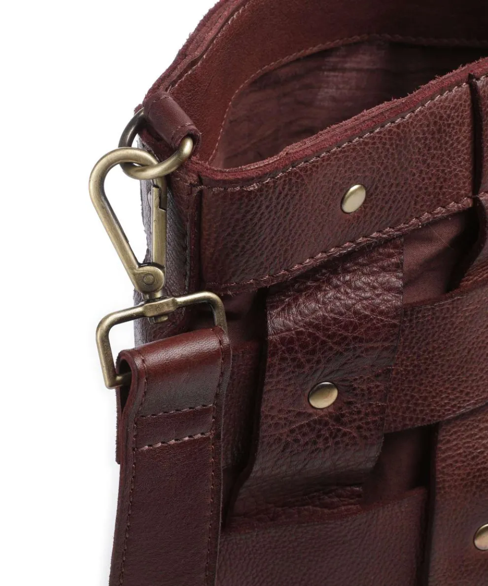 Griesgasse 2 Handbag grained leather brown