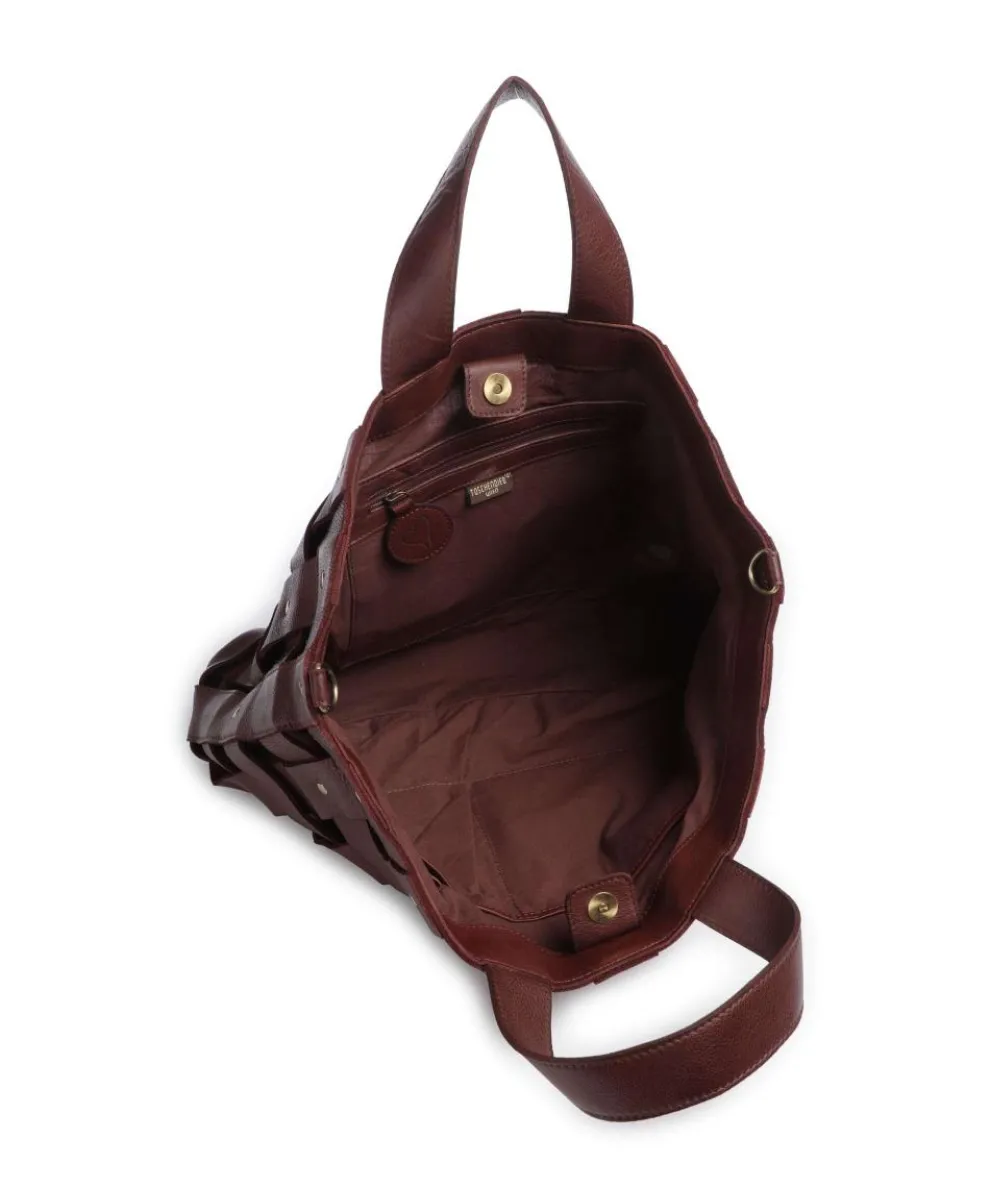 Griesgasse 2 Handbag grained leather brown