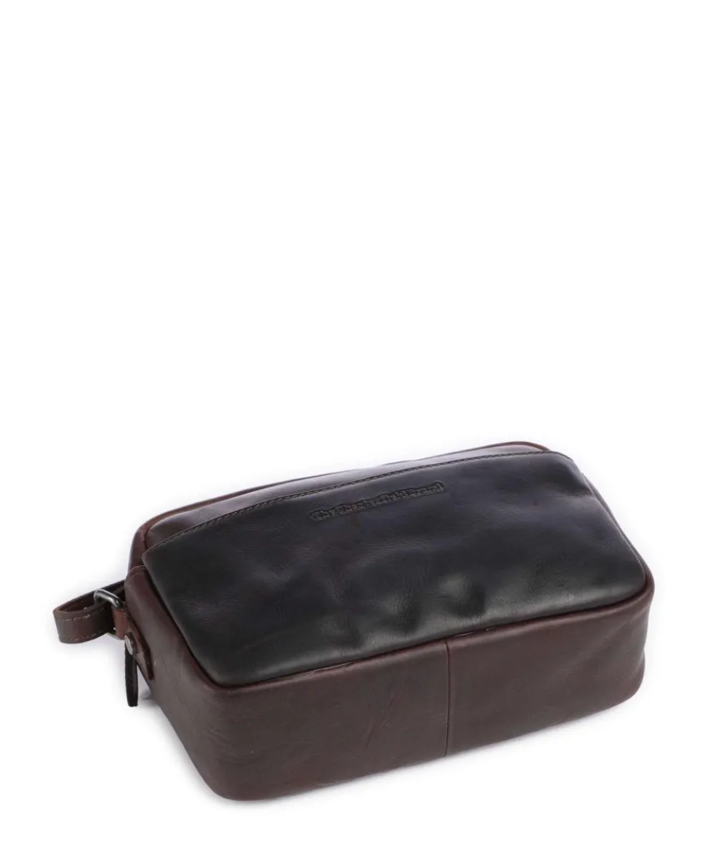 Cow Wax Pull Up Arona Crossbody bag pull-up cow leather dark brown