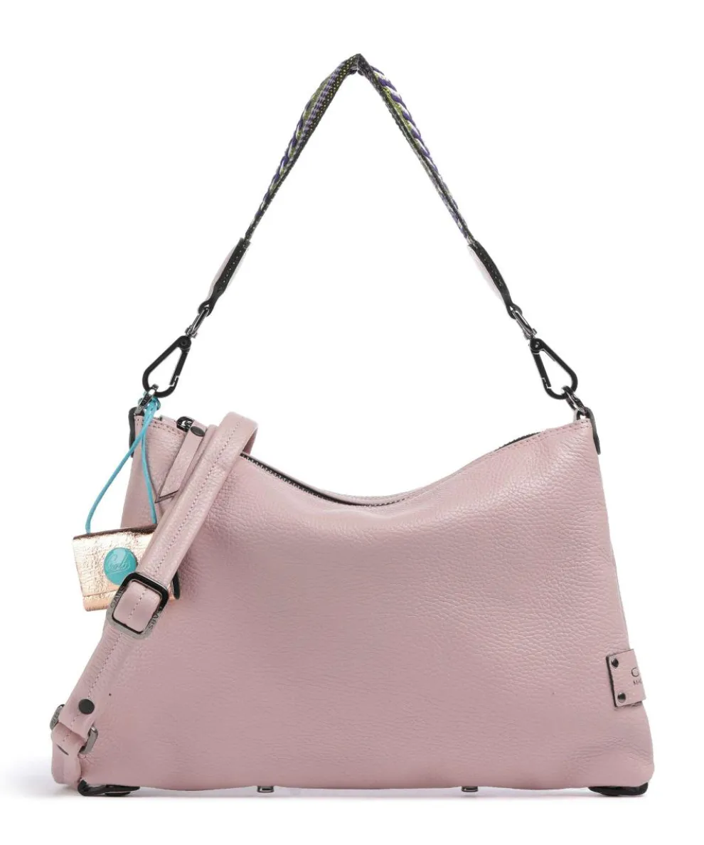 Guadalupe Filippa Hobo bag grained calfskin rose