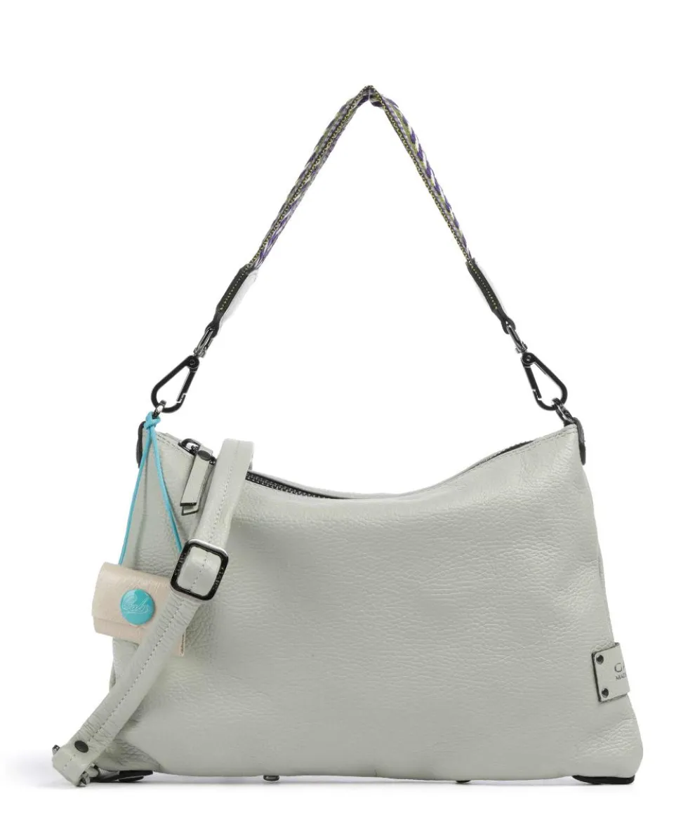 Guadalupe Filippa Hobo bag grained calfskin mint green