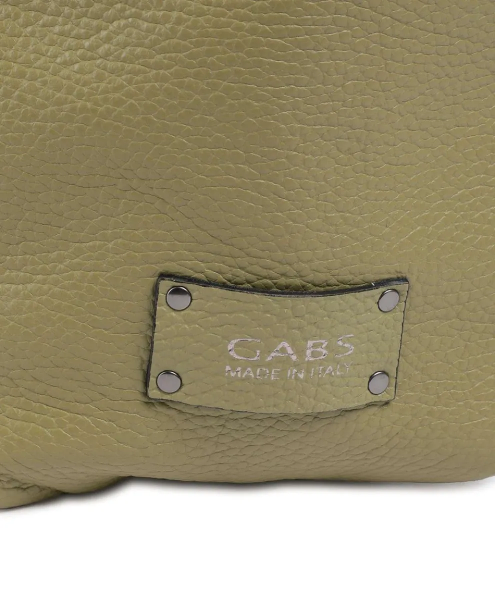 Guadalupe Lydia Tote bag grained calfskin olive-green