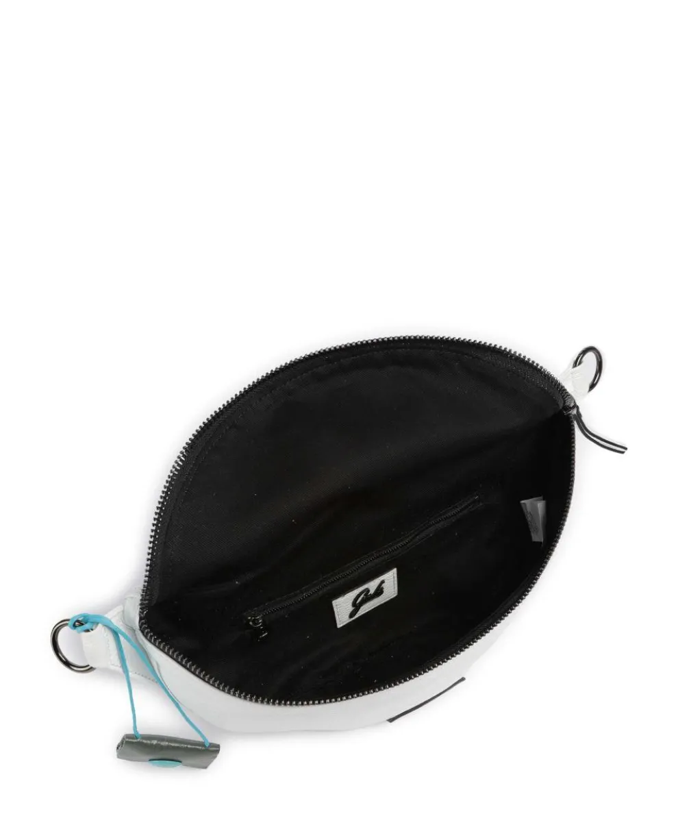 Guadalupe Orlanda Fanny pack grained calfskin white