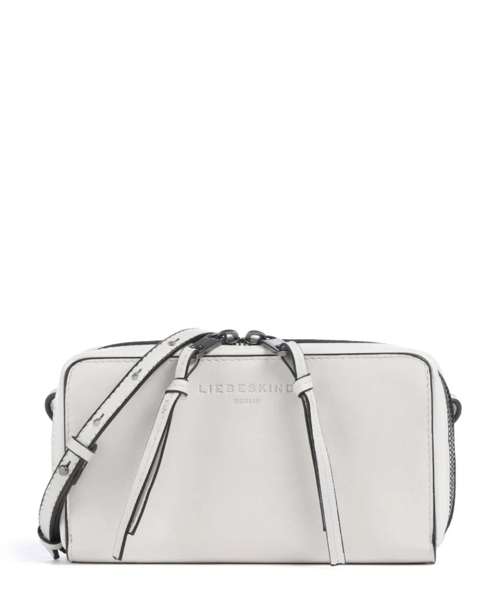 Hera Sheep Natural XS Crossbody bag fine grain leather white