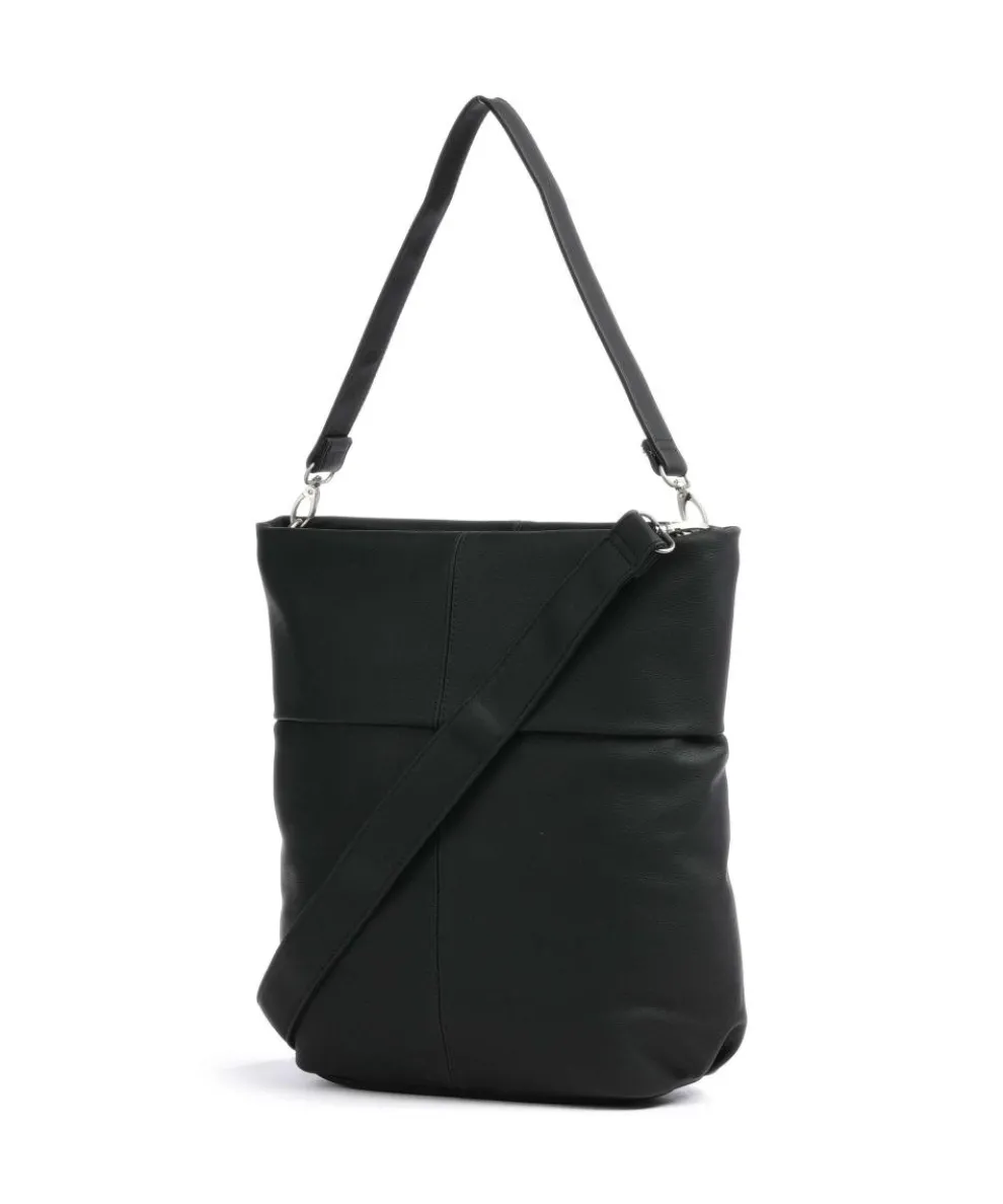 Mademoiselle M140 Hobo bag imitation leather black