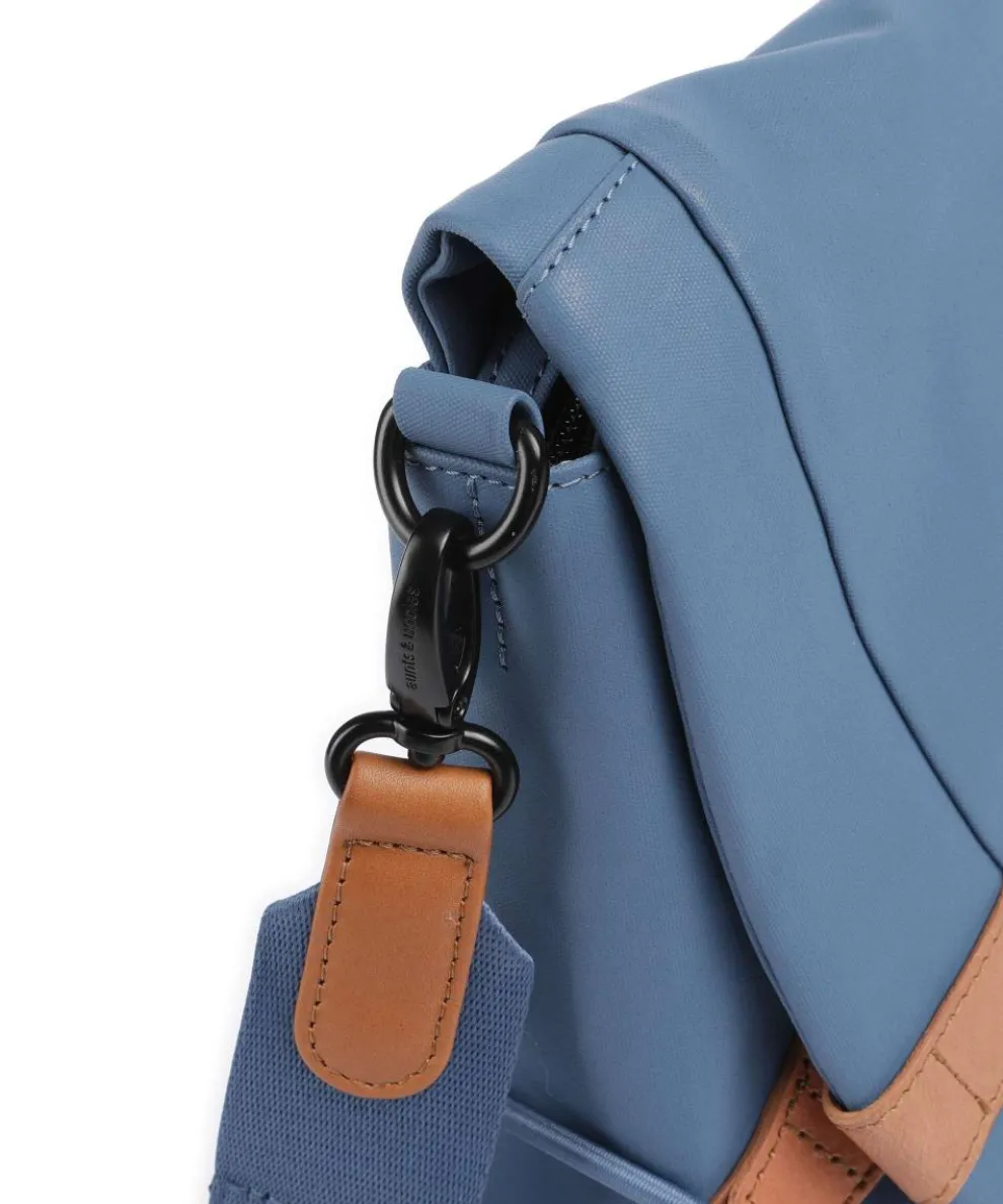 Japan Sendai Messenger bag organic cotton blue