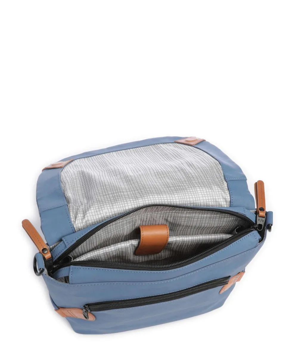 Japan Sendai Messenger bag organic cotton blue