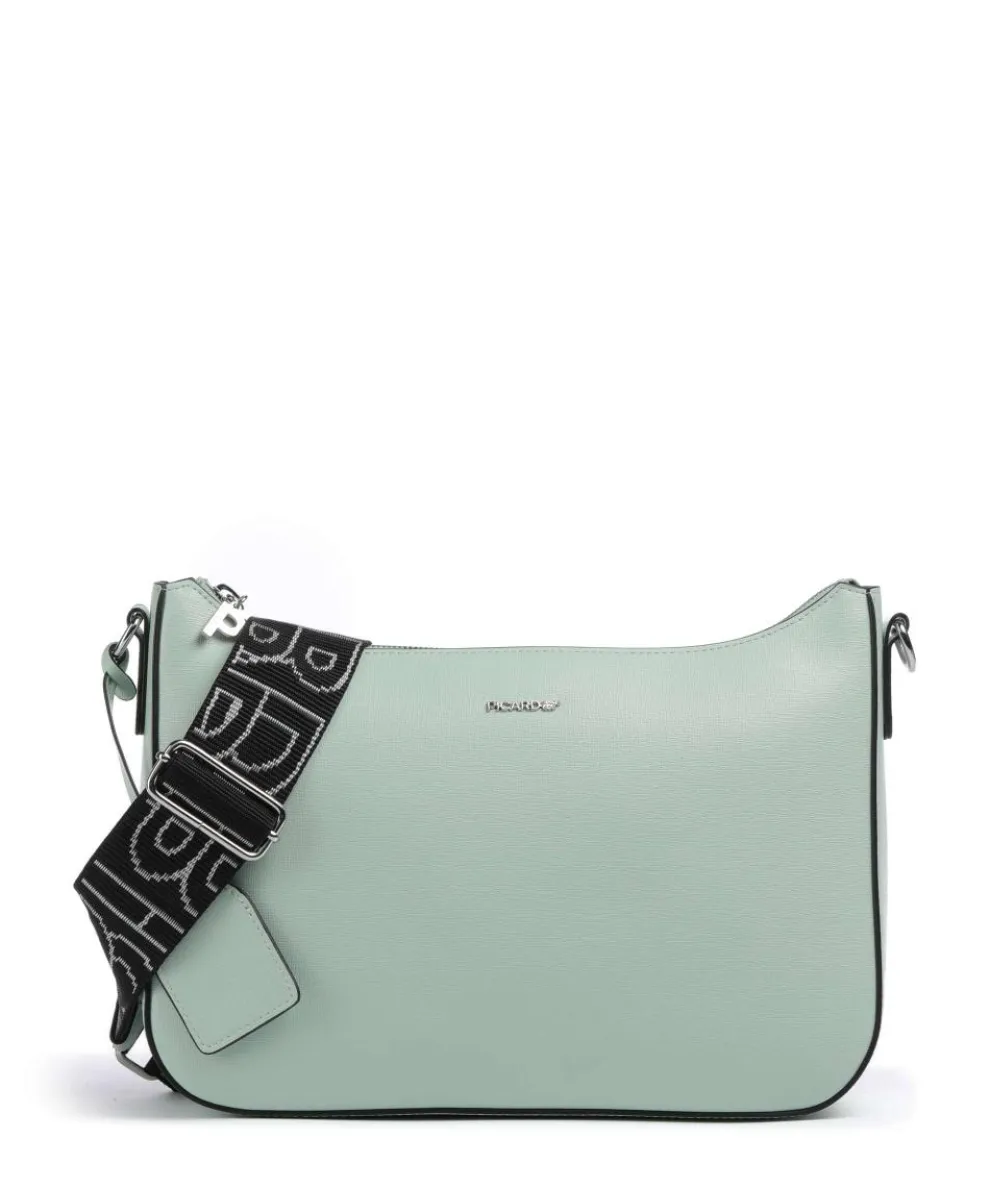 Super Star Crossbody bag saffiano cow leather mint green