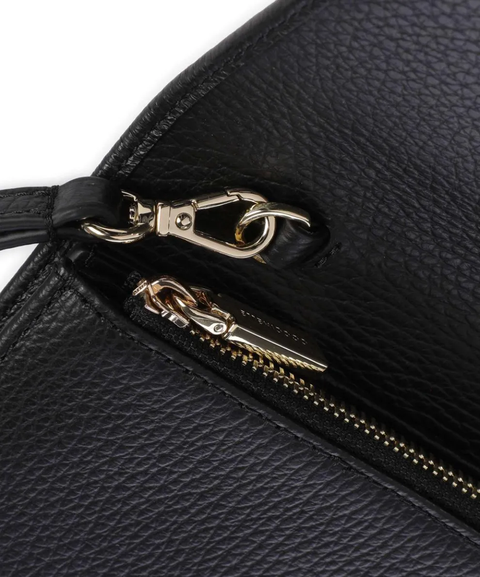 Metallic Soft Wallet leather black