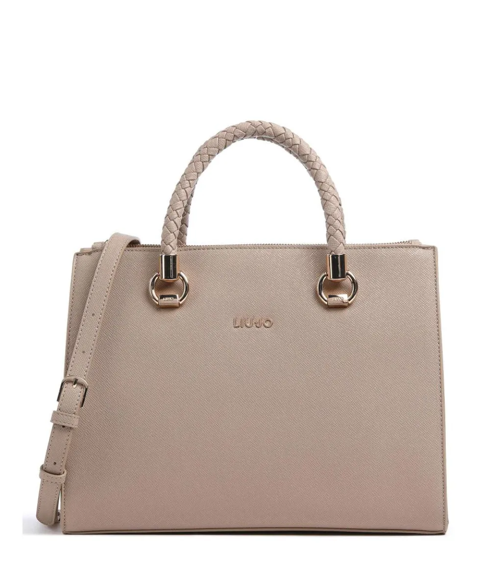 Manhattan Handbag imitation leather beige