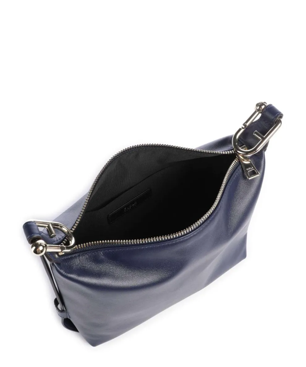 Tonie Mini Handbag fine grain leather navy