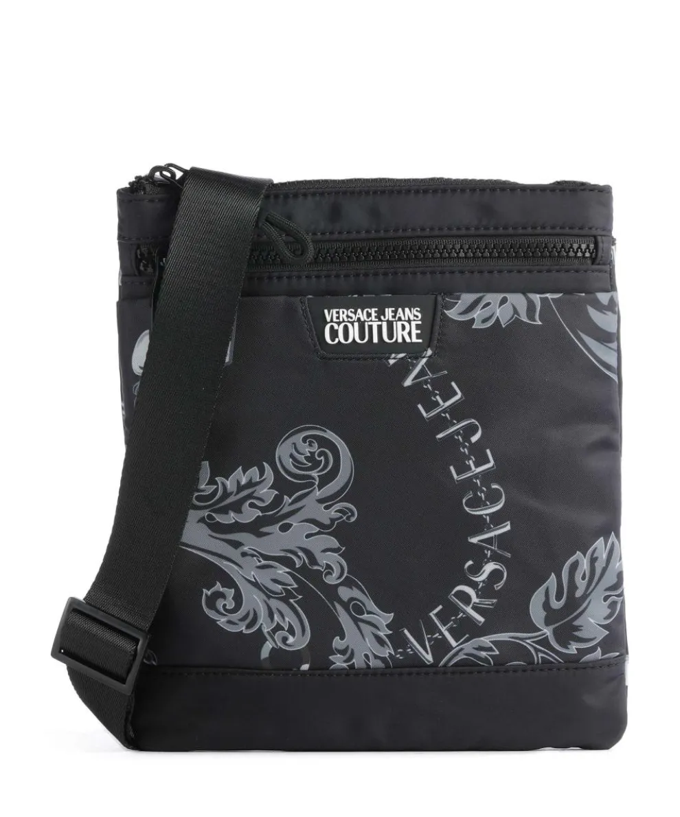 Iconic Printed Logo Crossbody bag polyester black