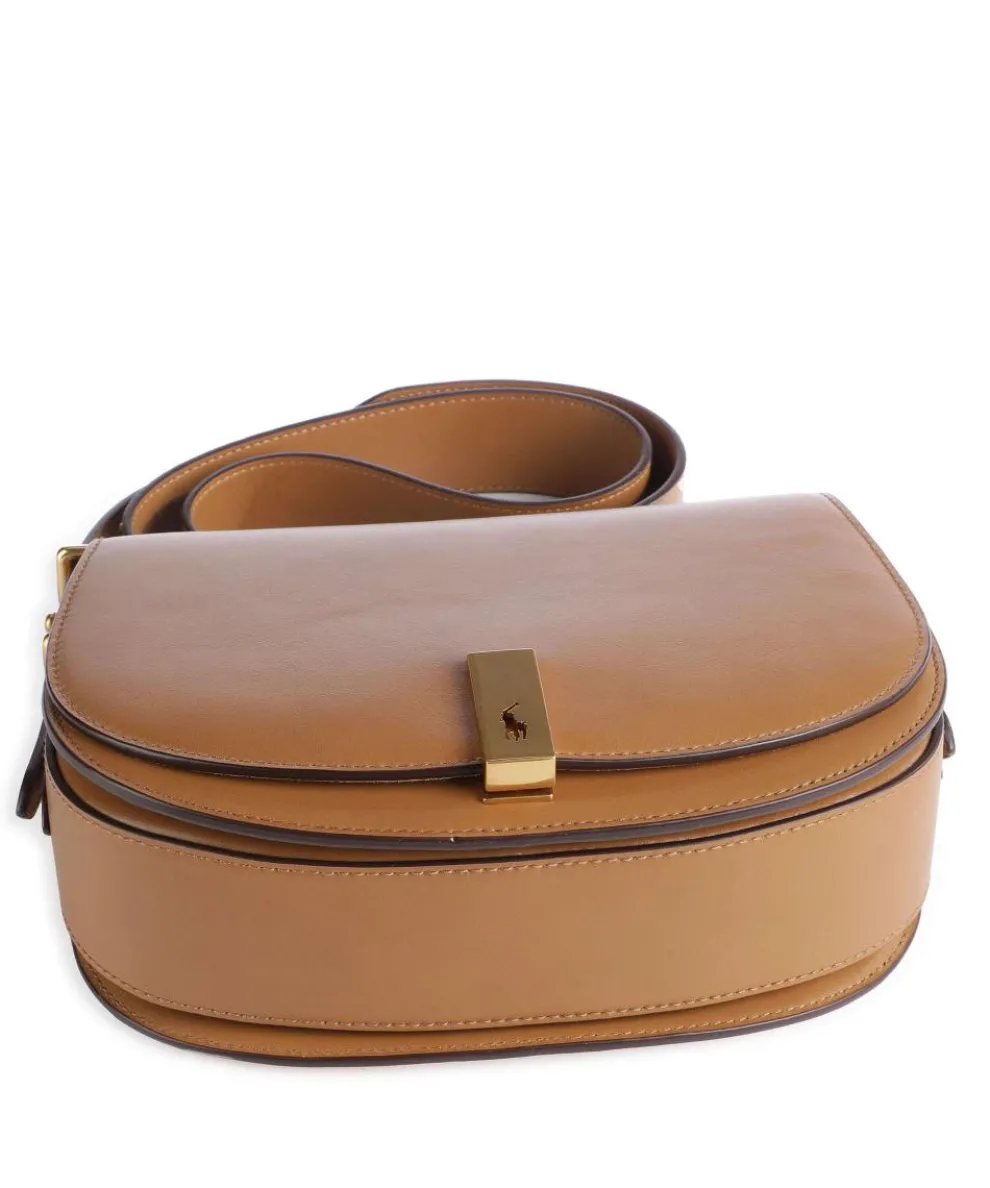 ID Collection Medium Crossbody bag fine grain cow leather tan