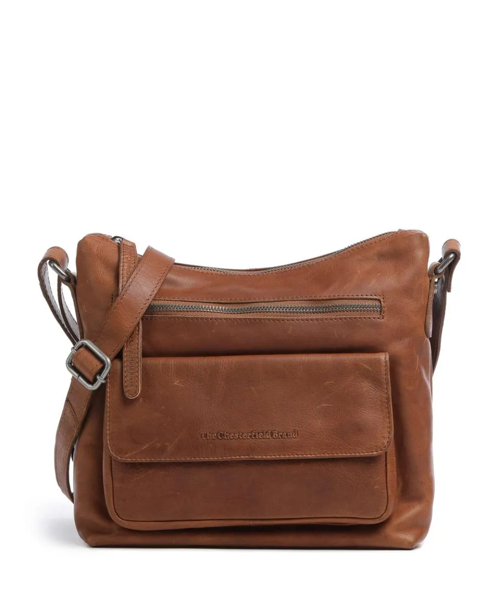 Hailey Crossbody bag pull-up cow leather cognac