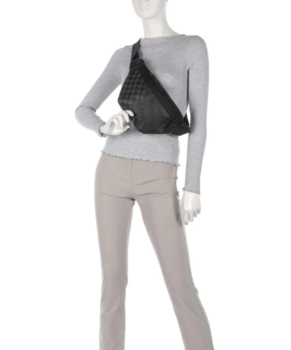 Half Spritz Fanny pack imitation leather black/grey