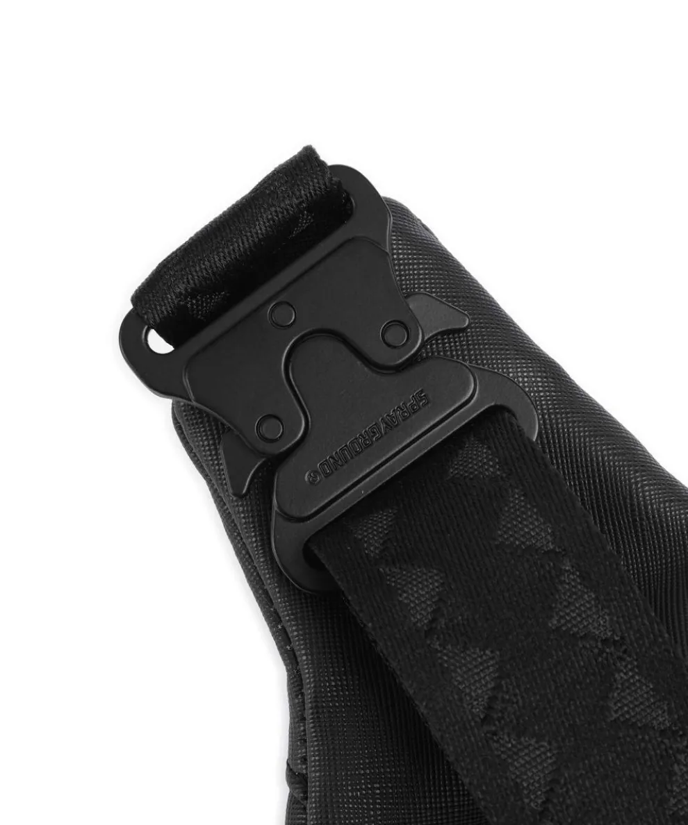 Half Spritz Fanny pack imitation leather black/grey