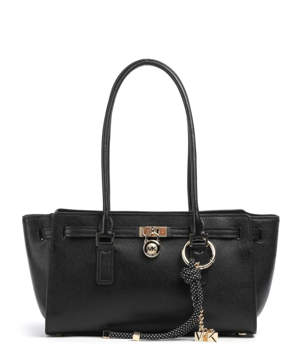 Hamilton Small Shoulder bag grained cow leather black