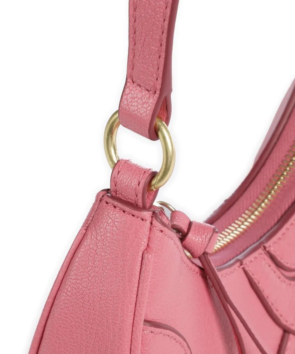 Hana Shoulder bag grained goatskin leather pink
