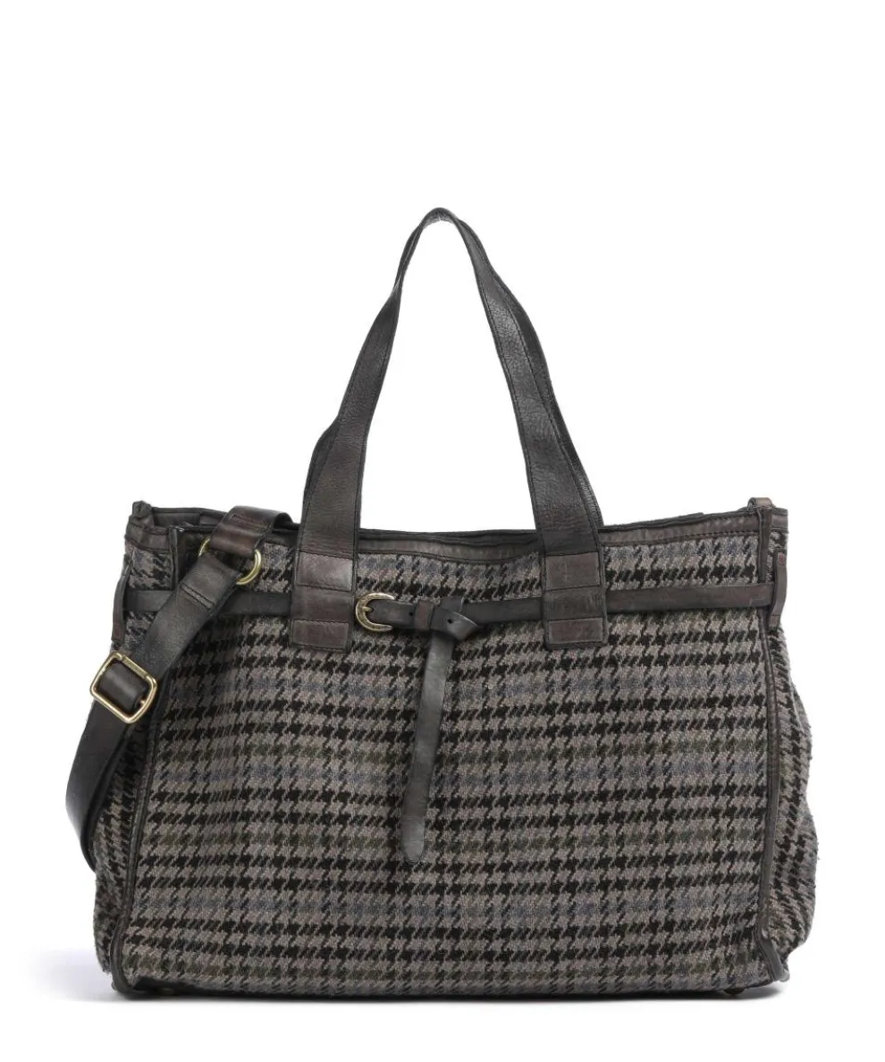 Handbag fabric dark brown