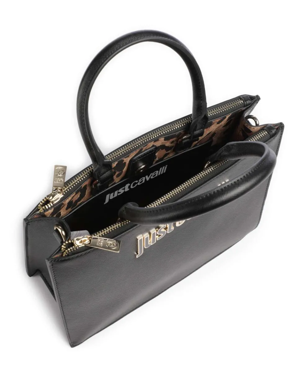 Handbag imitation leather black