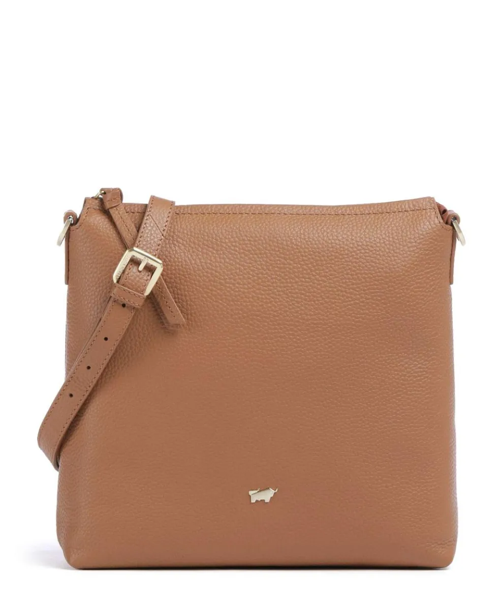 Hanna Crossbody bag grained cow leather cognac