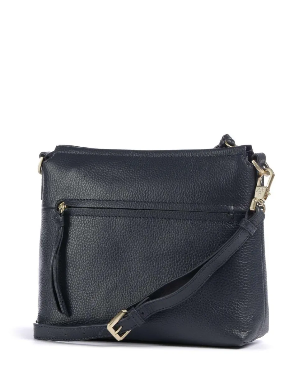 Hanna Crossbody bag grained cow leather navy