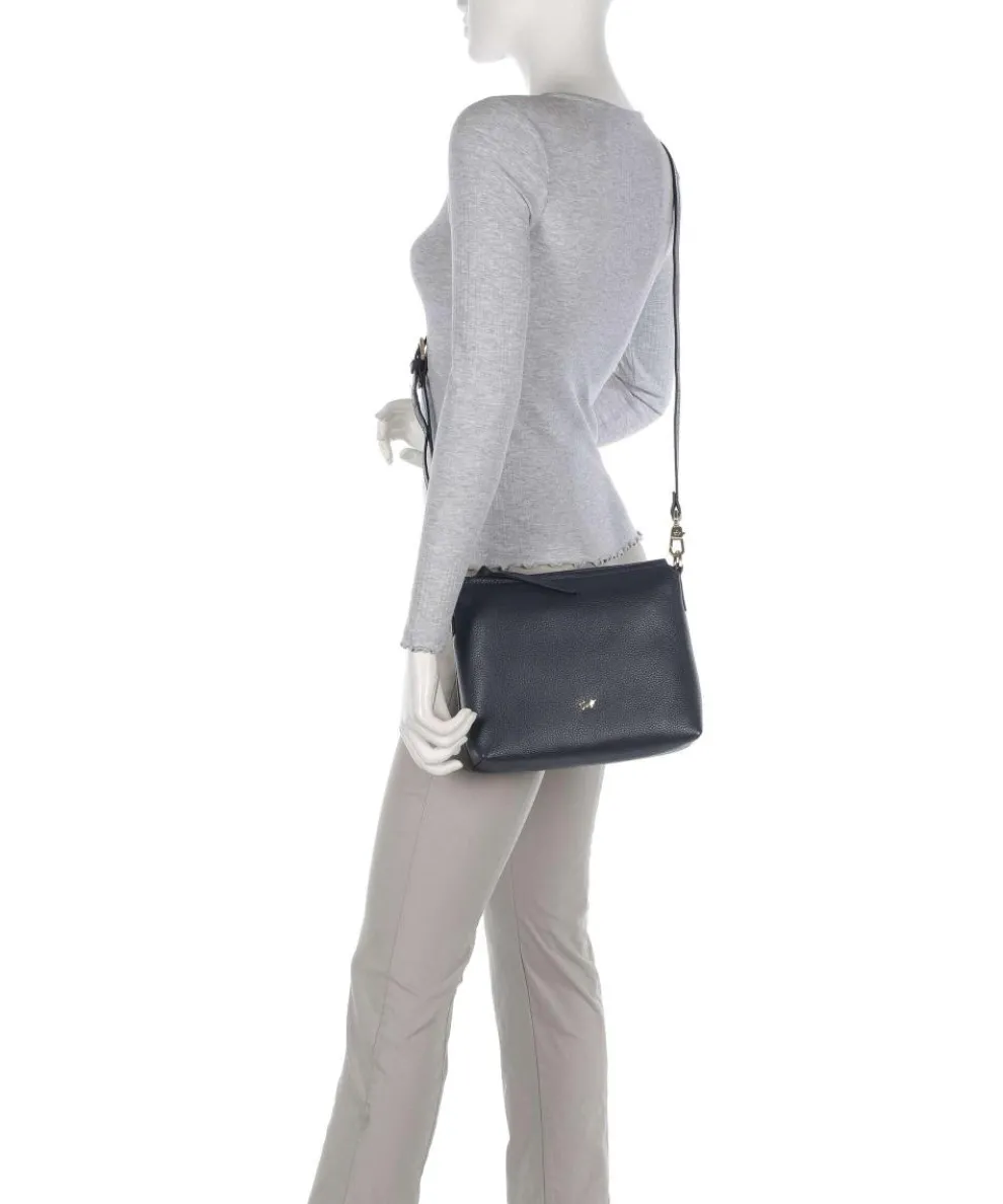 Hanna Crossbody bag grained cow leather navy